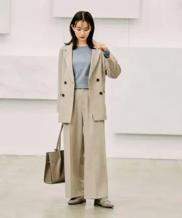 미사용 새상품 택 포함 글로벌 워크 관리하기 쉬운 W 자켓