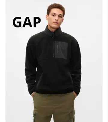 GAP 하프 지퍼 보아 자켓 S 사이즈