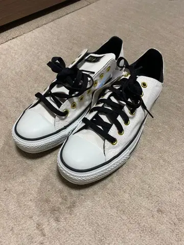 컨버스 ALL STAR 화이트 스니커즈 28cm