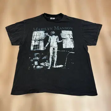 Marilyn Manson 티셔츠 XL 싱글 스티치 MADE IN USA