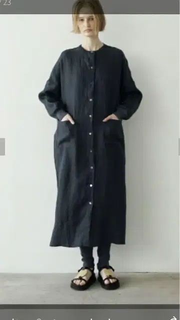 모찌 셔츠 원피스