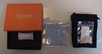 [ 새상품 ] Silvora 목걸이 3mm 55cm 실버 925 남성용