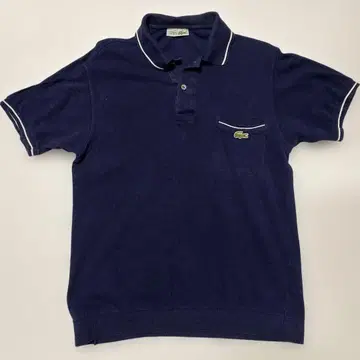 Lacoste 네이비 피케 셔츠 L 사이즈 프랑스제 프레라코