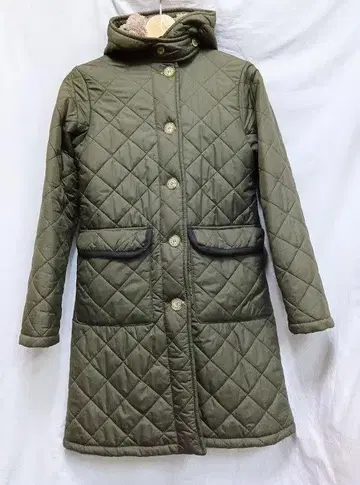 MACKINTOSH 매킨토시 보아 안감 후드 퀼팅 코트