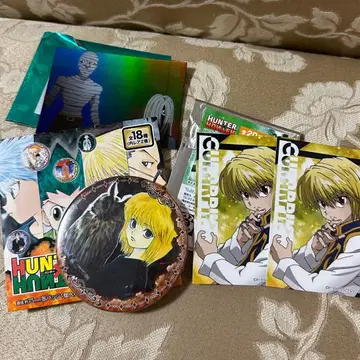 HUNTER x HUNTER 컬렉션 캔뱃지 브로마이드 크라피카