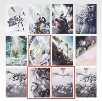 제일복권 NieR:Automata F상 클리어 포스터 3장 세트
