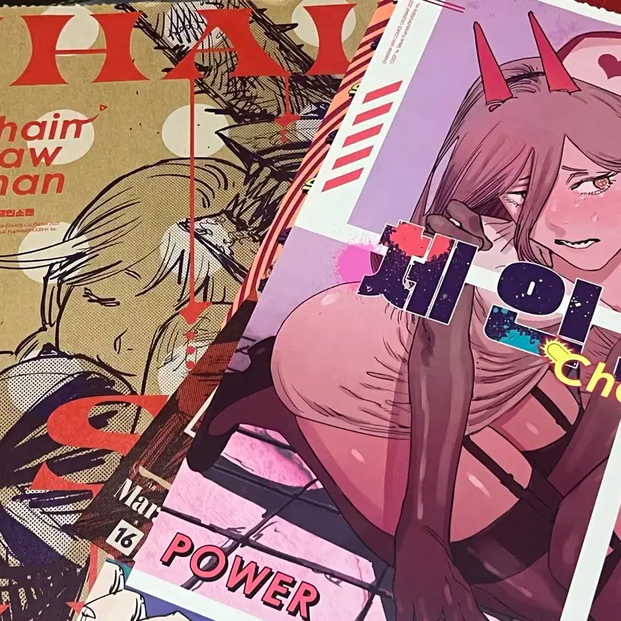 Chainsaw Man 2022 Calendar Korean Version Original Art