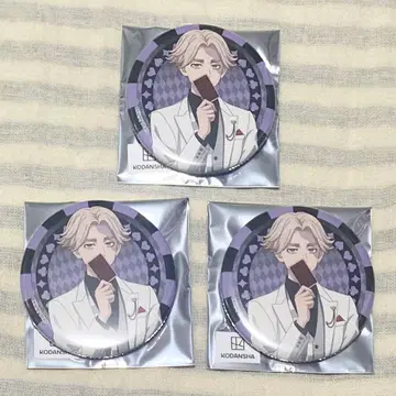 도쿄 리벤저스 프린세스 카페 카드놀이 수트 캔뱃지 이누피