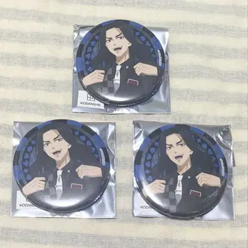 도쿄 리벤저스 프린세스 카페 카드놀이 수트 캔뱃지 바지