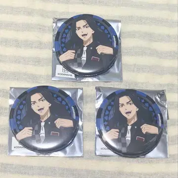 도쿄 리벤저스 프린세스 카페 카드놀이 수트 캔뱃지 바지