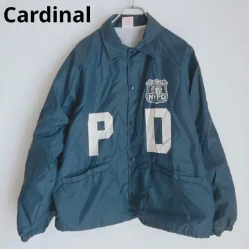 Cardinal 나일론 자켓 아우터 빈티지풍 네이비 L