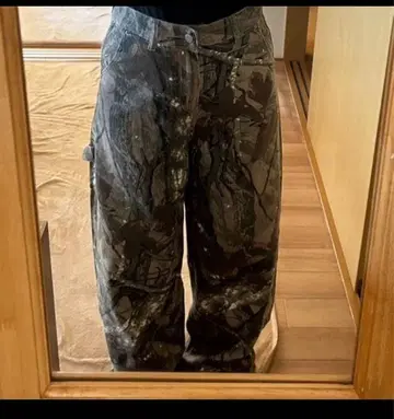 카모플라쥬 카고 팬츠