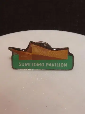 스미토모관 SUMITOMO PAVILION 핀 배지 오사카 간사이 박람회