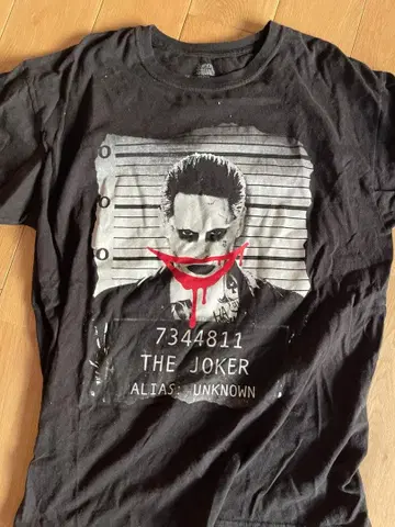 수어사이드 스쿼드 조커 T셔츠 L