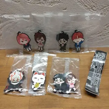 단단단 캡슐 러버 마스코트 7종 세트