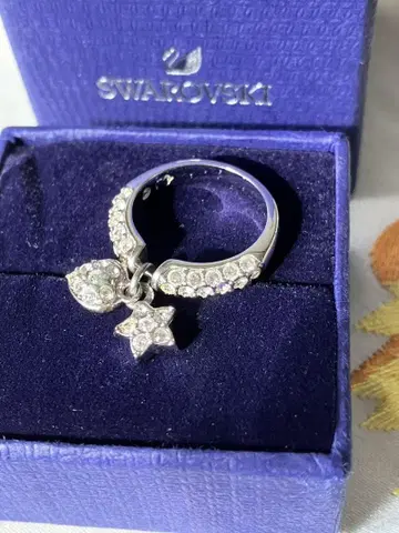 SWAROVSKI 스와로브스키 반지 [ 10호 ]