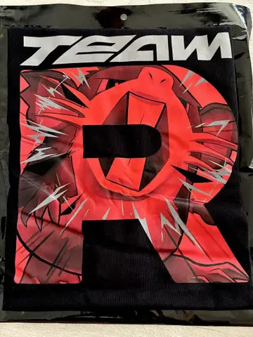 [ 미사용 ] 포켓몬 Team Rocket T셔츠 컬렉션 L 사이즈 라따