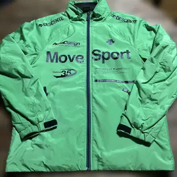 DESCENTEMoveSport 데상트 윈드 브레이커 그린 L 사이즈