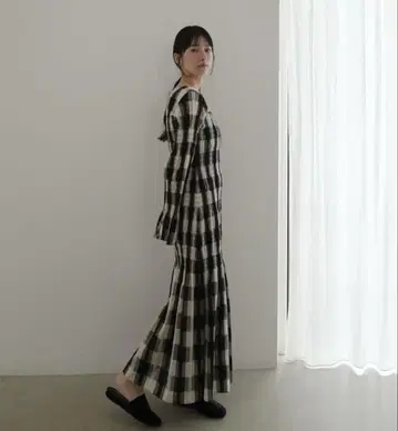 SHIRRING LONG ONEPIECE