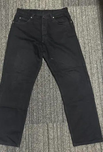 wrangler 데님 팬츠 블랙