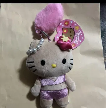HELLO KITTY GOGO 갸루 꼬리 달린 마스코트 키링 일광화상