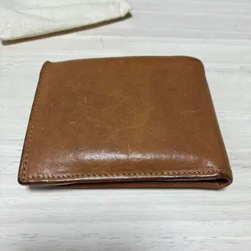 IL BISONTE 브라운 접이식 지갑