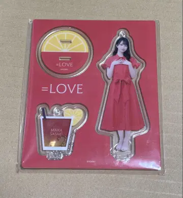 =LOVE 이코러브 사사키 마이카 아크릴 스탠드 바다와 레몬티 아크스타