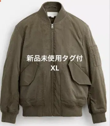 ZARA ORIGINS XL MA-1 블루종