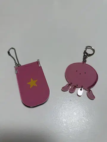 타코피의 원죄 아크릴 거울 변신 팔레트 덜렁 아크릴 키링