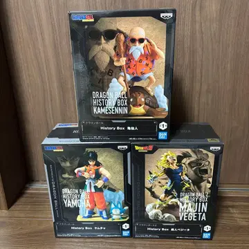 드래곤볼 History Box 무천도사 야무치 마인 베지터 3종