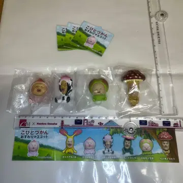 가챠 코비토즈칸 오스와리 마스코트 4종 세트입니다.