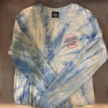 SANTA CRUZ 타이다이 롱 슬리브 티셔츠