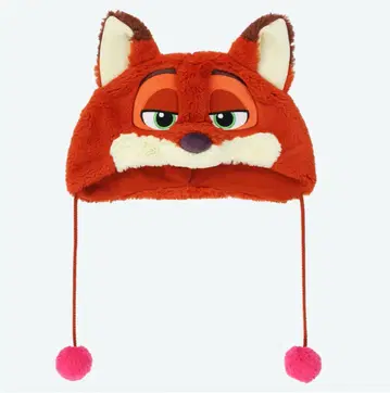 여우 캐릭터 모자