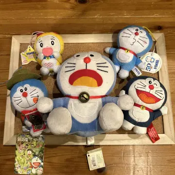 도라에몽 봉제 인형 마스코트 5개