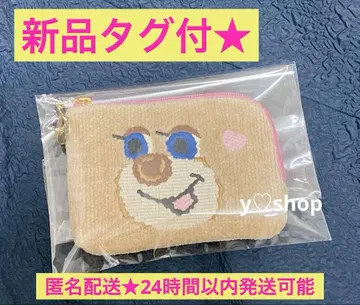[러브러리 바이 페이러] 인기 만점 클로즈업 테디 걸 L자형 파우치