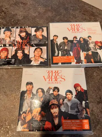 THE VIBES / SixTONES [ 3 형태 세트 ]