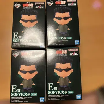 1번 복권 유유백서 E상 SOFVIC 4체 세트 미개봉