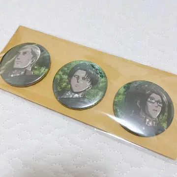 진격의 거인 캔뱃지 리바이 엘빈 한지