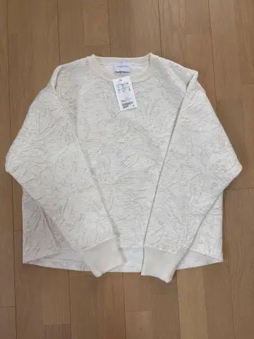 UNITED ARROWS BOTANY 자카드 맨투맨 풀오버