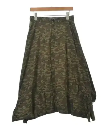 YOHJI YAMAMOTO +NOIR 롱 맥시 길이 스커트 여성용