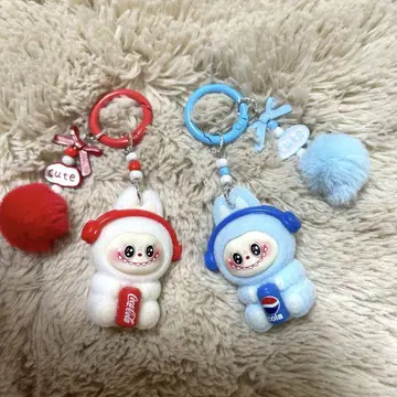 러브브 키링 2개 세트
