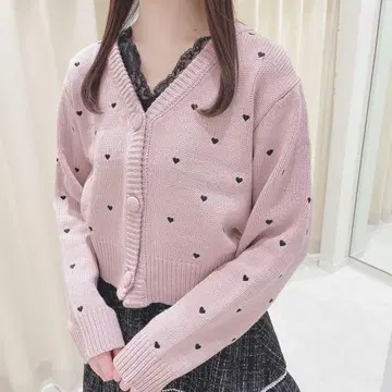 evelyn 하트 가디건