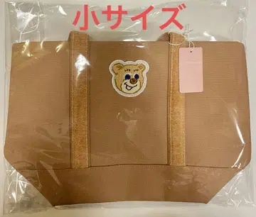 러브러리 바이 페이 올드 테디 토트백 베이지 스몰 와펜