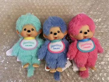 몽치치 몽치치 COLORS 키체인 봉제 인형 3색 세트