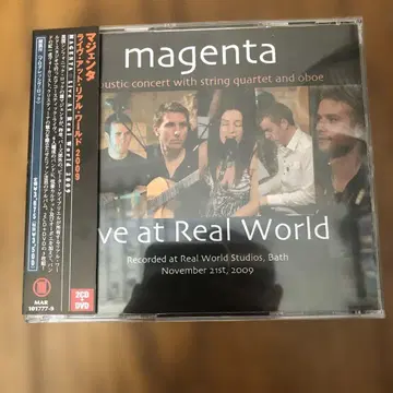 마젠타 라이브 앳 리얼 월드 2009 2CD+DVD 3장 세트
