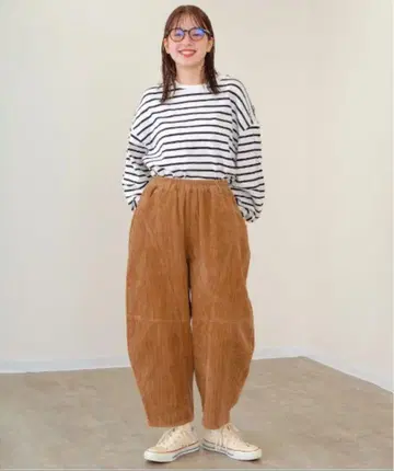 mililopiulu 코듀로이 볼 팬츠