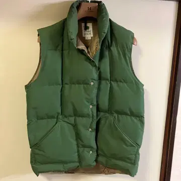SHERPA DESIGN 그린 60/40 다운 베스트 L