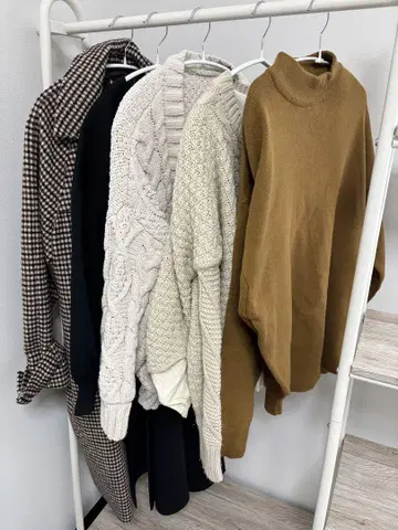 묶음 판매 여성용 아우터 등 M 사이즈