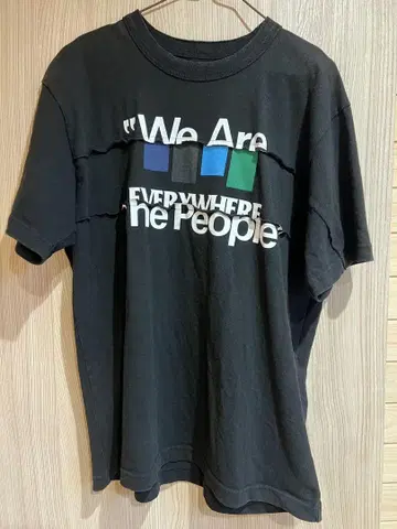 sacai 21ss 로고 티셔츠