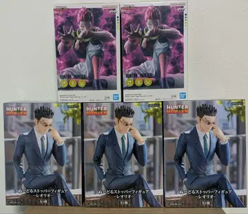 HUNTER x HUNTER 히소카, 레오리오 피규어 5체 세트